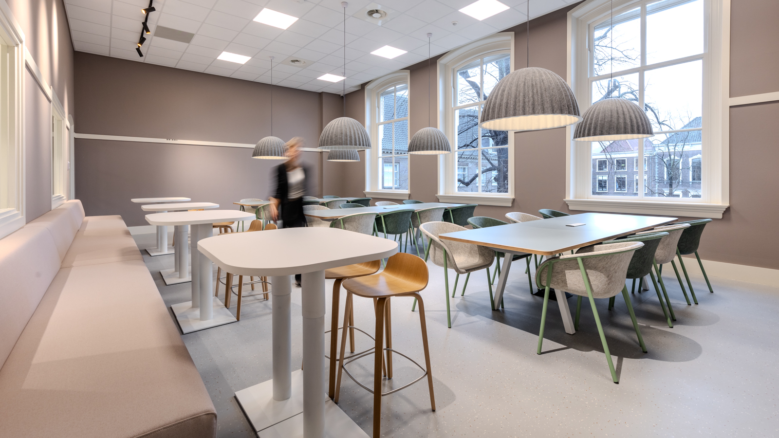 Onderwijsinterieur voor het Stedelijk Gymnasium Haarlem