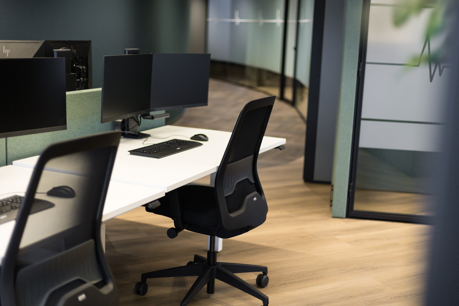 Techbedrijf- werkplek, bureau