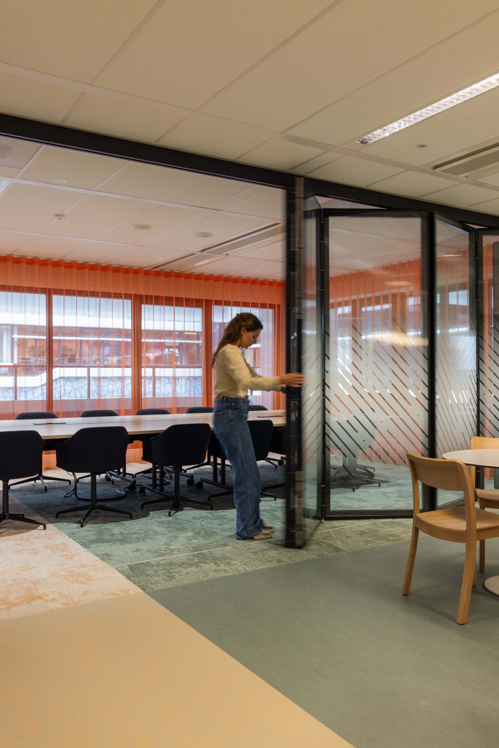 Netbeheer Nederland modulaire vergaderruimte