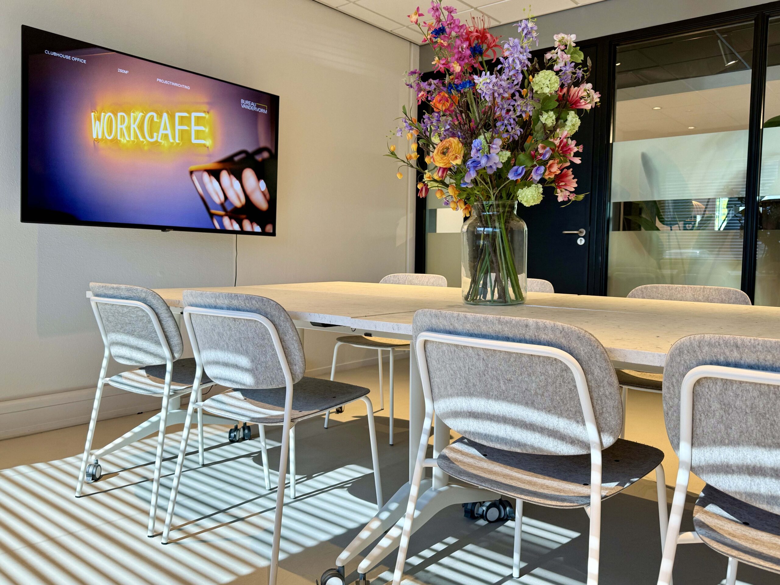 The Green Lab vergaderruimte